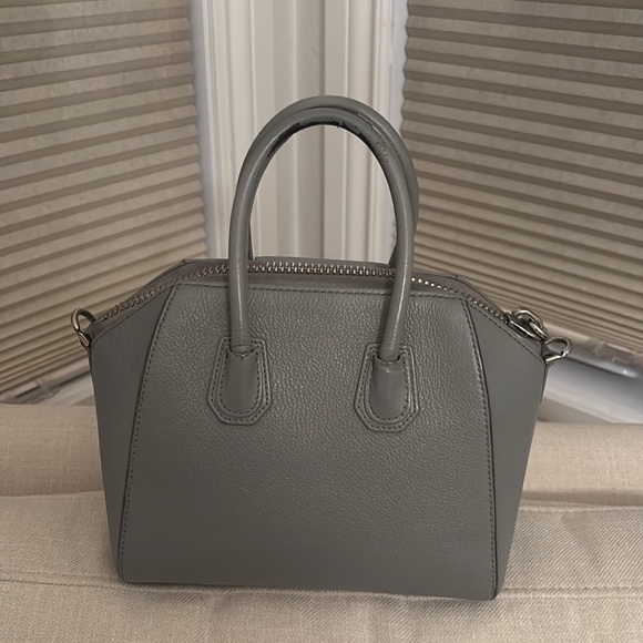 Givenchy Mini Antigona in Pearl Gray - Picture 9 of 15